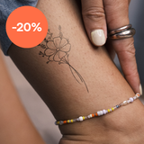 Kleine Mohnblume Tattoo 🤫