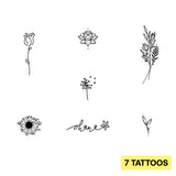 Blumen Tattoo Bundle