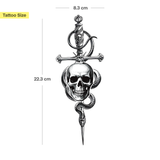 Dolch & Schlange Tattoo