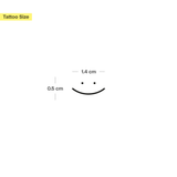 Smiley Tattoo - Doppelpack