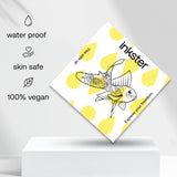 Blumiger Goldfisch Tattoo