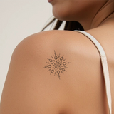 Mandala des ewigen Flusses Tattoo