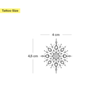 Mandala des ewigen Flusses Tattoo