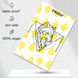 Wolf in geometrischer Form Tattoo