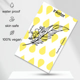 Feder mit Blumen Tattoo