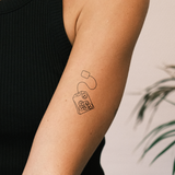 Teebeutel mit Smileys