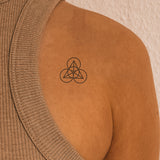 Kreispyramide Tattoo