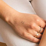 Zodiac Sign Gemini 2-Week-Tattoo Inkster