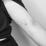 Light Bulb 2-Week-Tattoo Inkster