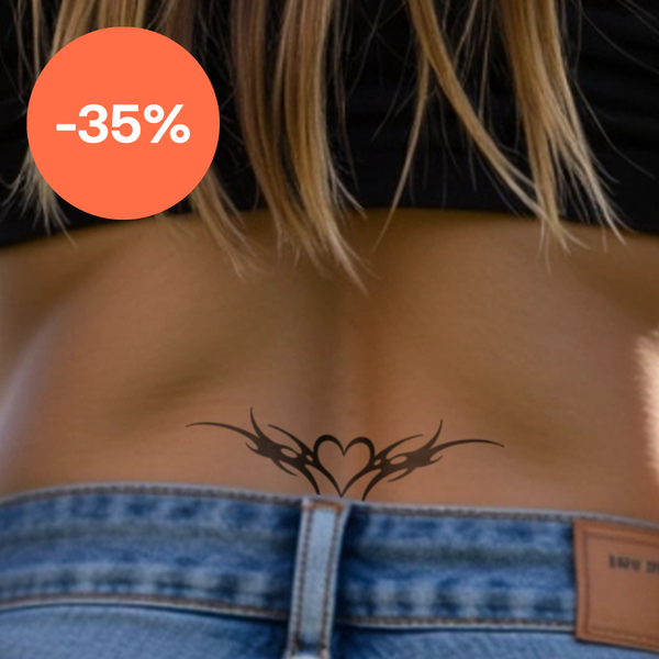 Arschgeweih Herz Tattoo 🤫