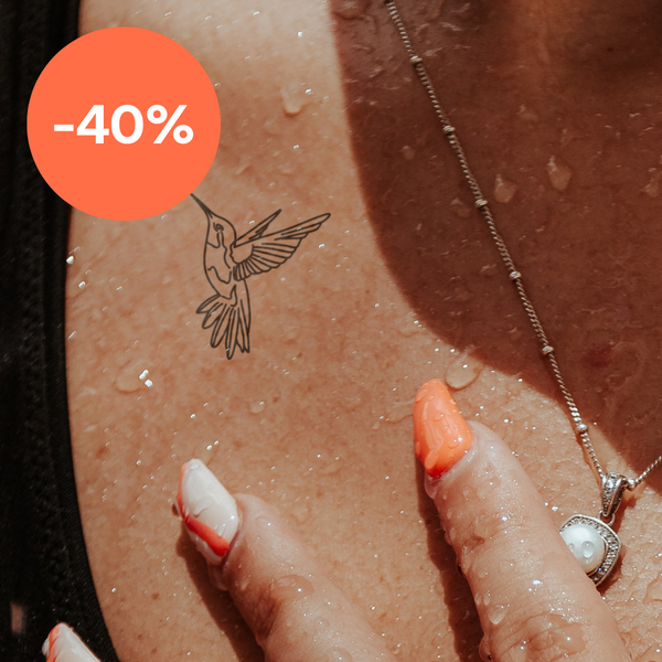 One Line Kolibri Tattoo 🤫