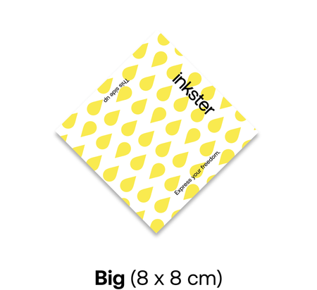 Personalisierbare Tattoos Big (8x8 cm)