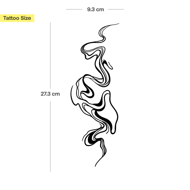 Geisterflamme Tattoo