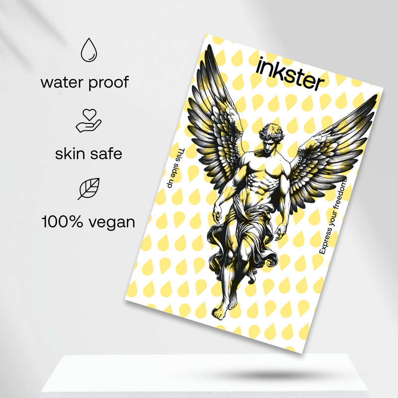 Anmutiger Engel Tattoo