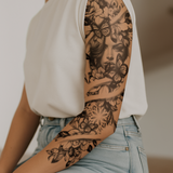 Göttin der Natur Tattoo Sleeve