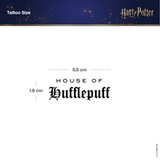 Harry Potter House of Hufflepuff Tattoo