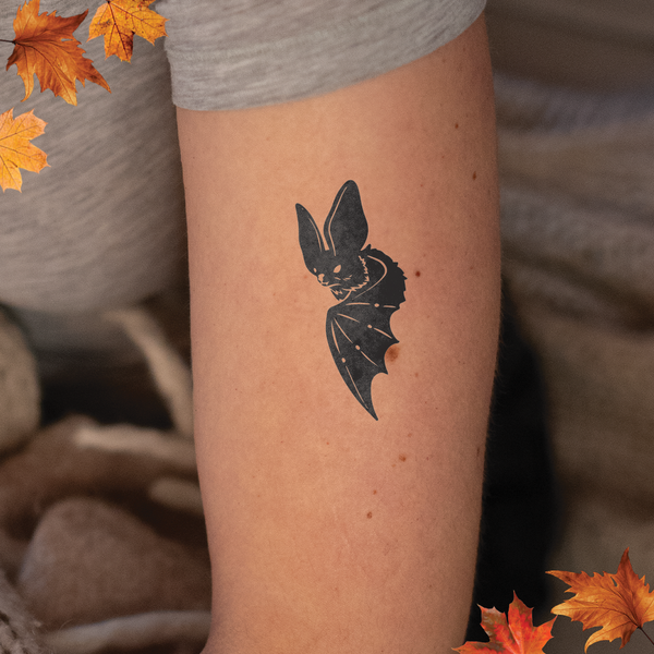 Dunkle Fledermaus Tattoo