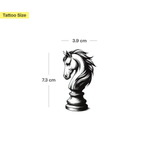 Springer (Schach) Tattoo