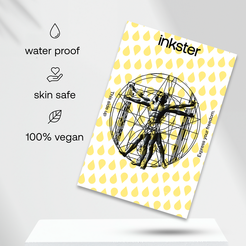 Vitruvianischer Mensch Tattoo