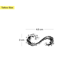 Unendliche Welle Tattoo
