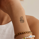 Abstrakte Welle Tattoo
