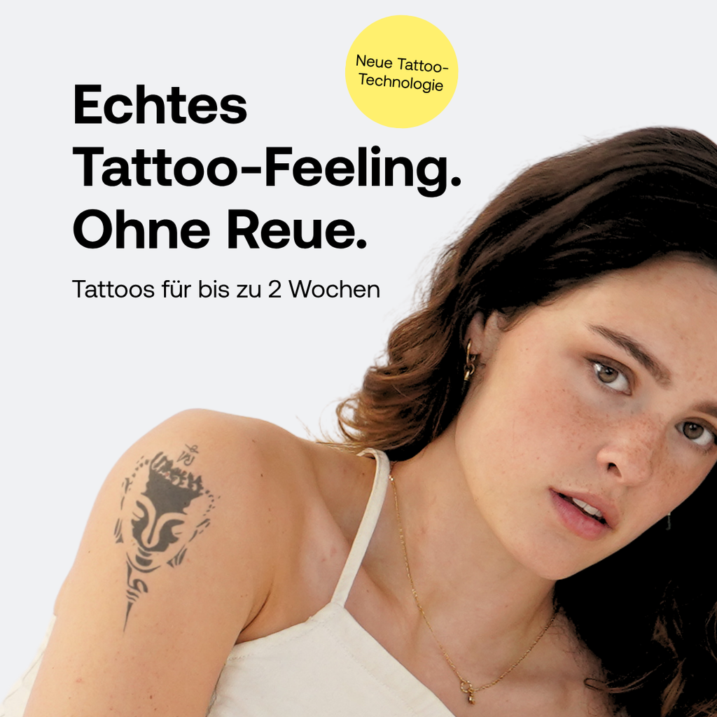 God´s Plan | 2 Wochen Temporäres Tattoo | Inkster