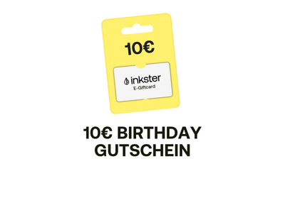 10€ Birthday Gutschein