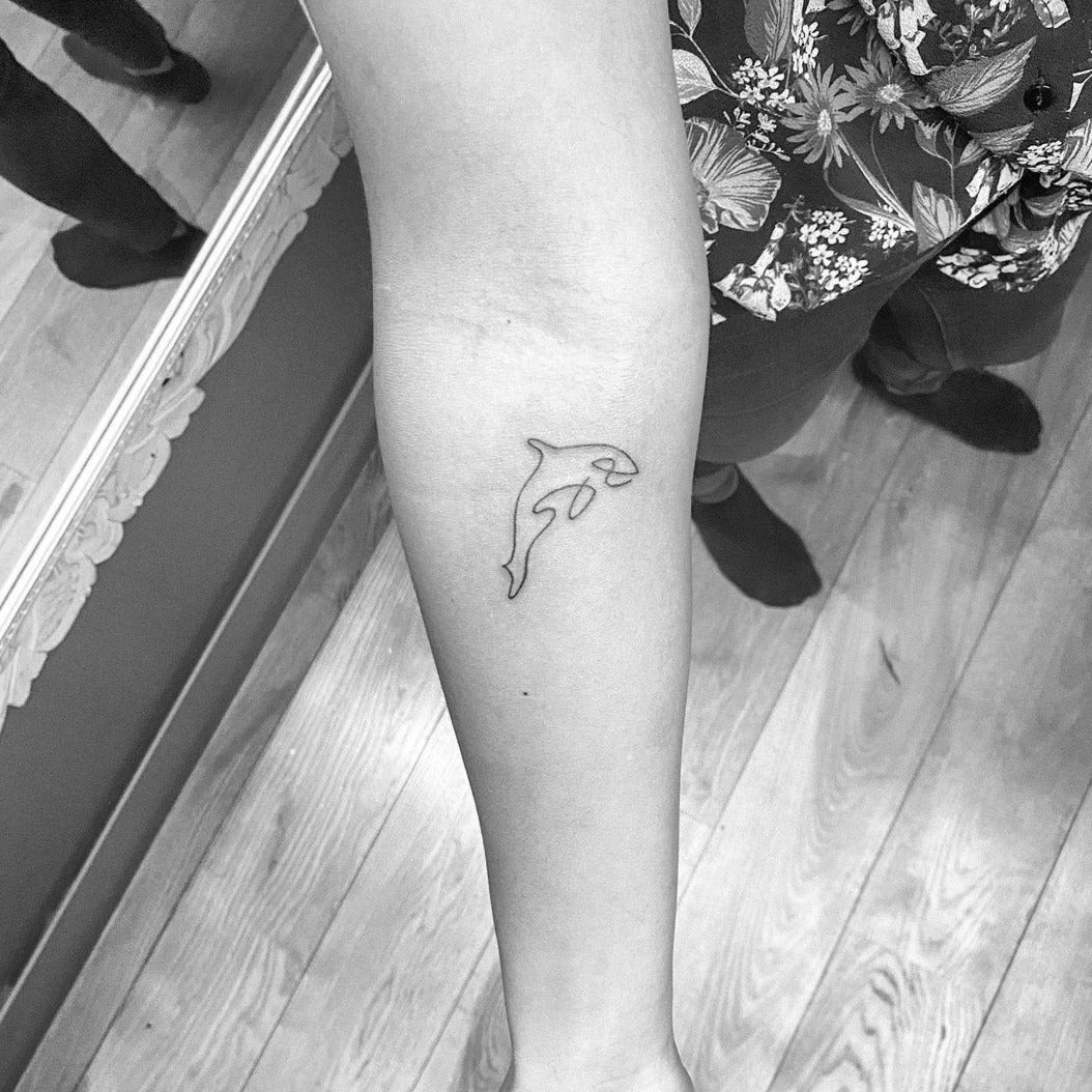 Delfin | Temporäres Tattoo | Inkster