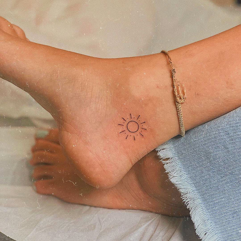 Hakuna Matata & Strahlende Sonne Tattoo - Doppelpack